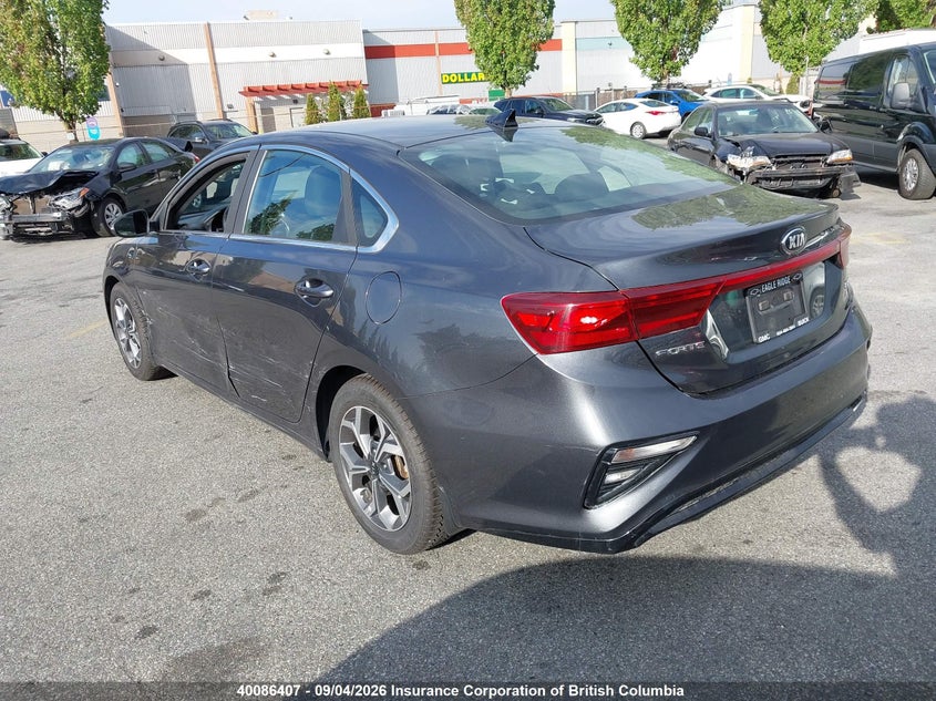 Vin: 3kpf54ad0ke116555, lot: 30104864, kia forte 20193