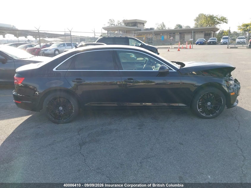2017 AUDI A4 SEDAN 2.0L I4 FI DOHC 16V NF4
