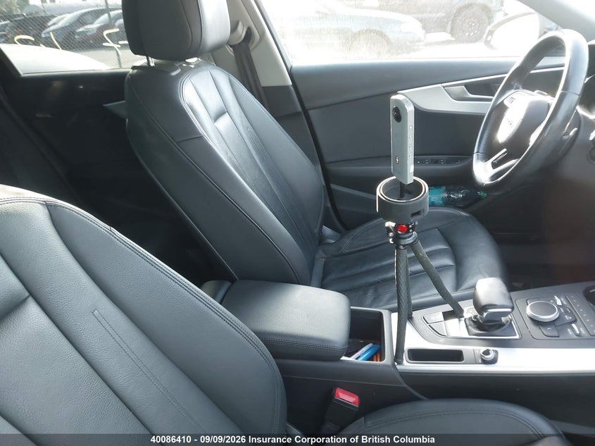 2017 AUDI A4 SEDAN 2.0L I4 FI DOHC 16V NF4