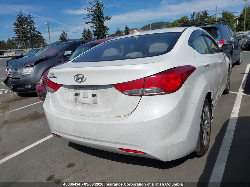 Vin: 5npdh4ae6ch066541, lot: 30104871, hyundai elantra gl 20124