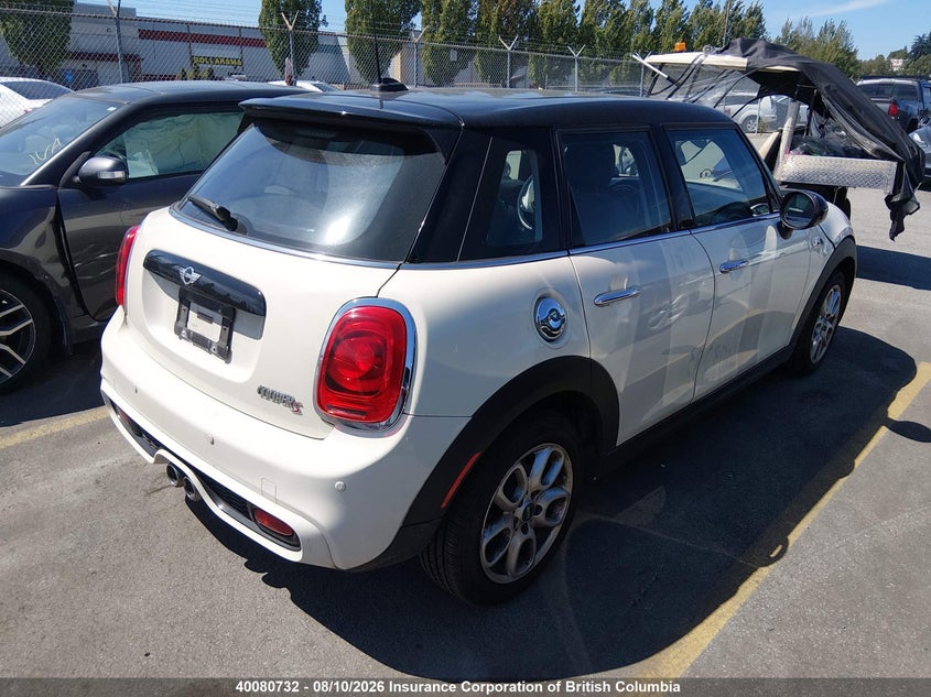 Vin: wmwxu3c56g2d31076, lot: 30104890, mini cooper s 20164
