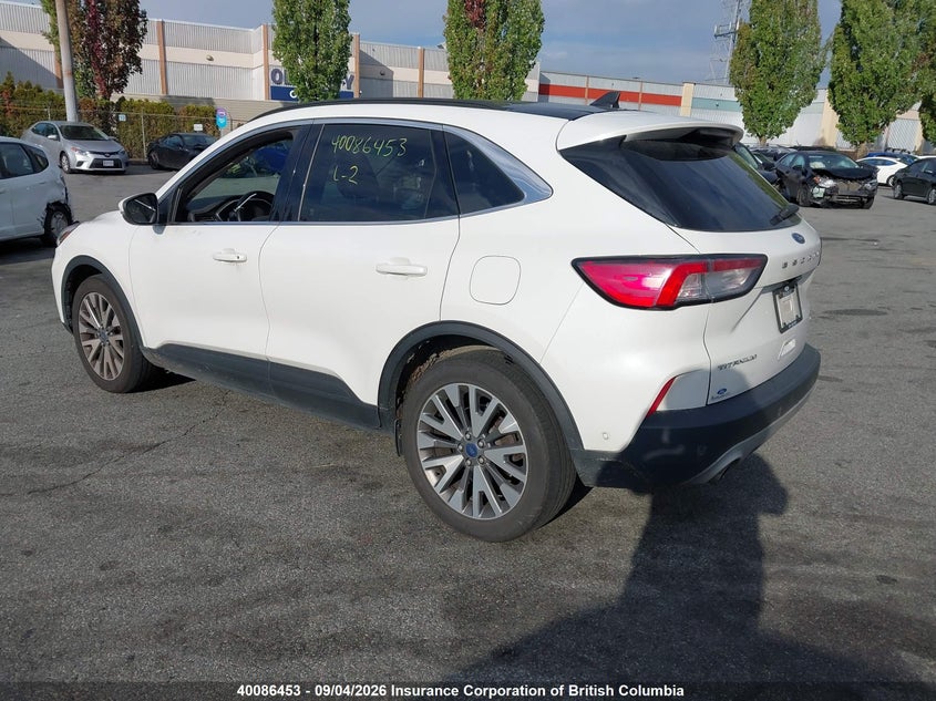 Vin: 1fmcu0dz8lub76023, lot: 30104925, ford escape titanium 20203