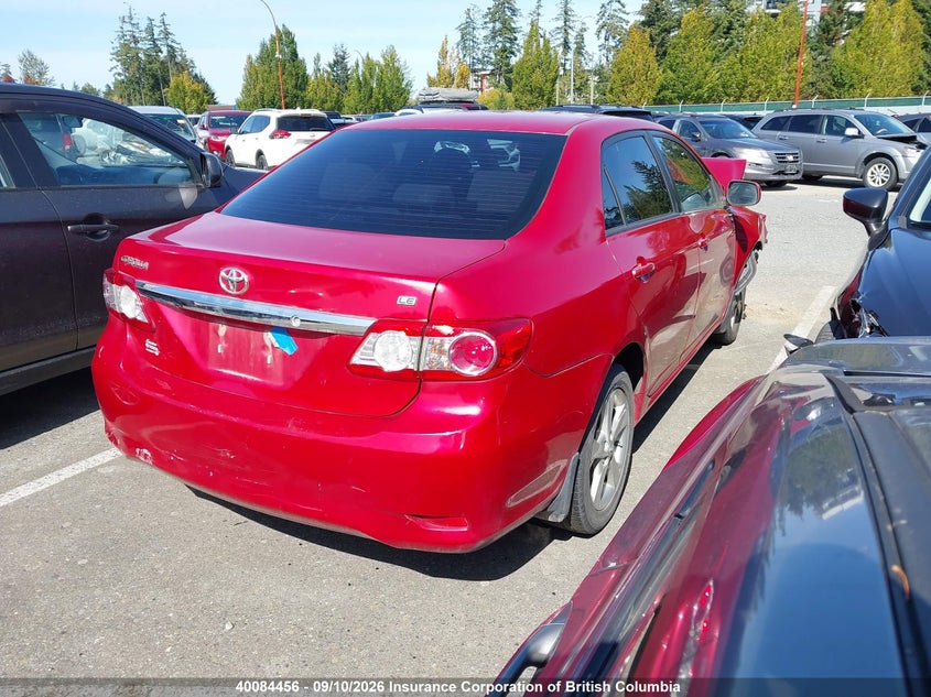 Vin: 2t1bu4ee0bc596356, lot: 30104926, toyota corolla s/le 20114