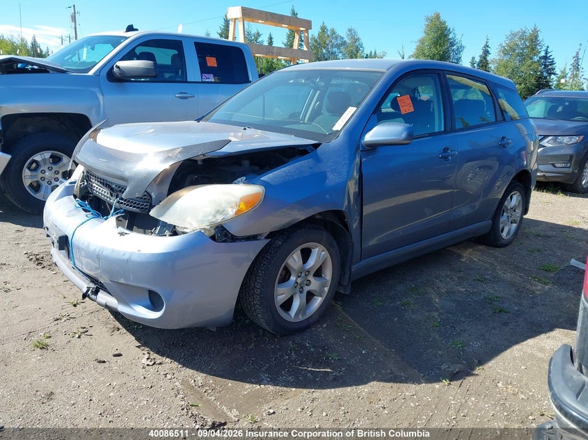 2006 TOYOTA MATRIX HATCHBACK 1.8L I-4 DOHC, VVT, REGULAR , 118HP