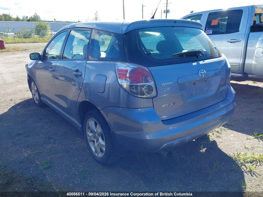 2006 TOYOTA MATRIX HATCHBACK 1.8L I-4 DOHC, VVT, REGULAR , 118HP