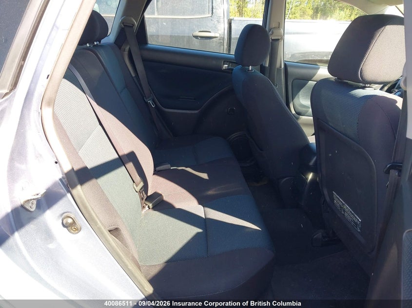 2006 TOYOTA MATRIX HATCHBACK 1.8L I-4 DOHC, VVT, REGULAR , 118HP