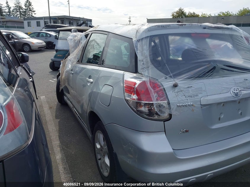 2008 TOYOTA MATRIX HATCHBACK 1.8L I4 FI DOHC 16V F4