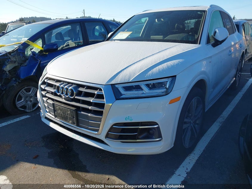 Vin: wa1fnafy7j2230732, lot: 30105063, audi q5 20182
