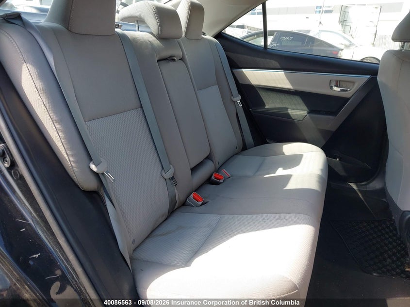 2016 TOYOTA COROLLA SEDAN 1.8L I4 FI DOHC 16V NF4