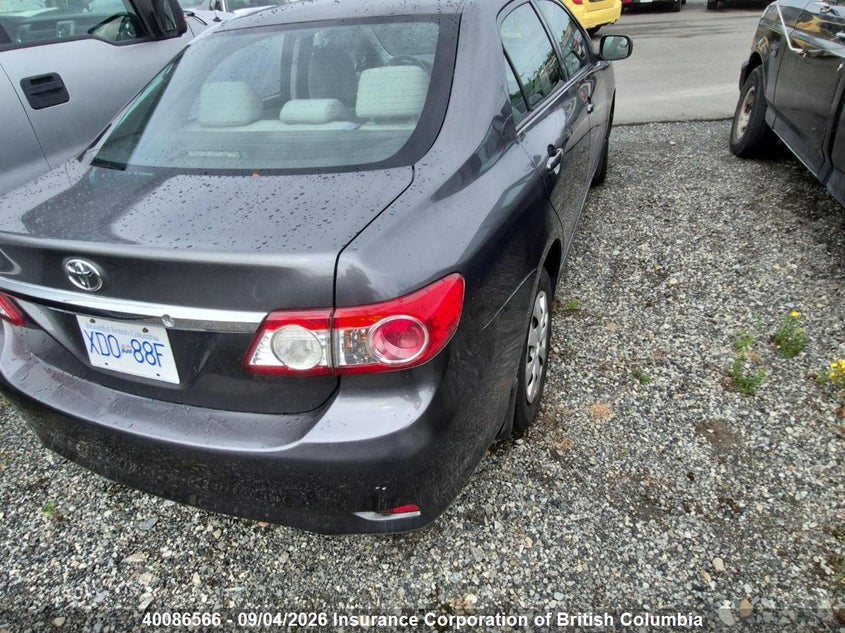 Vin: 2t1bu4ee0bc693721, lot: 30105079, toyota corolla s/le 20114