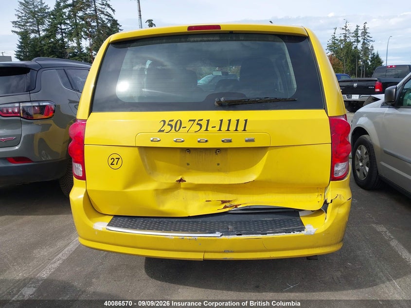 2014 DODGE CARAVAN VAN 3.6L V-6 DOHC, VVT, 283HP