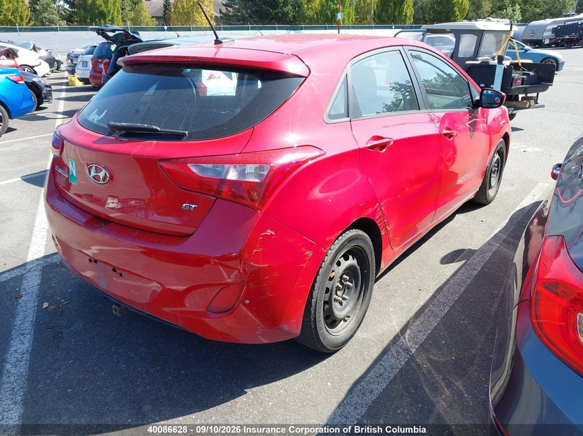 Vin: kmhd25le6du077739, lot: 30105162, hyundai elantra gt 20134