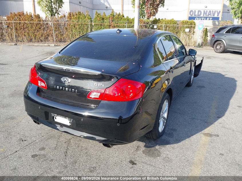 Vin: jn1cv6ar9am451522, lot: 30105170, infiniti g37x 20104
