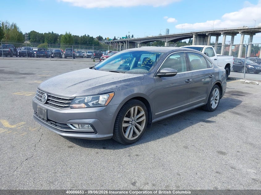 2016 Volkswagen Passat, Удар ззаду, IAAI, VIN 1VWCS7A31GC023270 — фото 2
