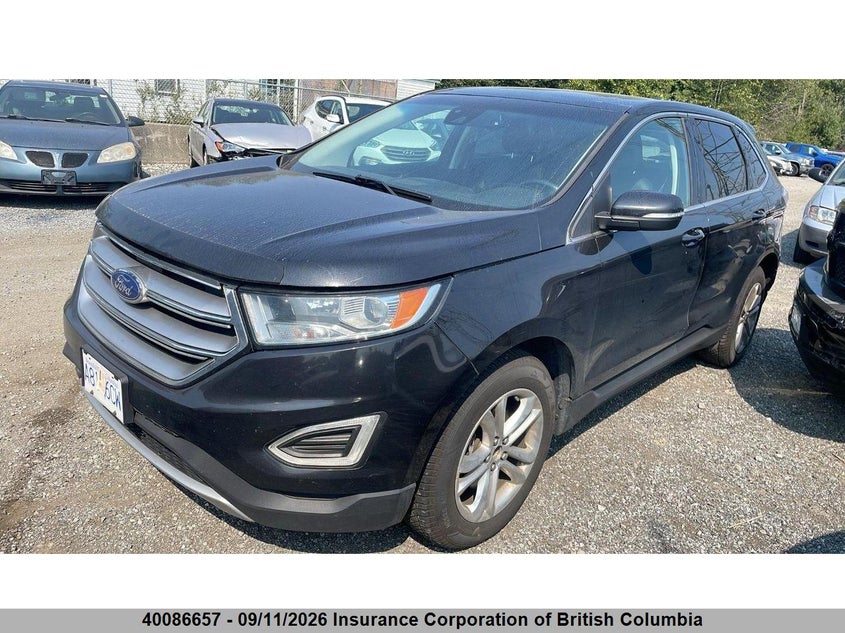 Vin: 2fmtk4j95fbb40334, lot: 30105193, ford edge 20152