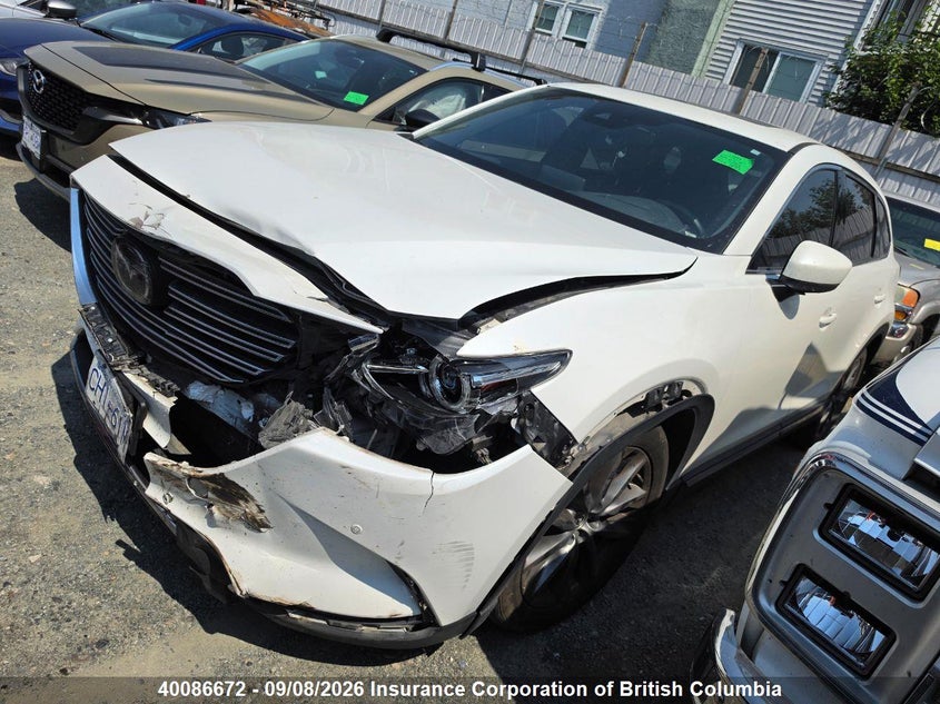 Vin: jm3tcbey1l0400286, lot: 30105211, mazda cx-9 20202