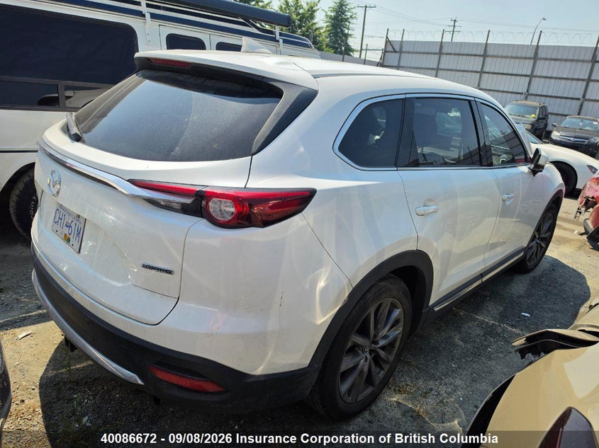 Vin: jm3tcbey1l0400286, lot: 30105211, mazda cx-9 20204