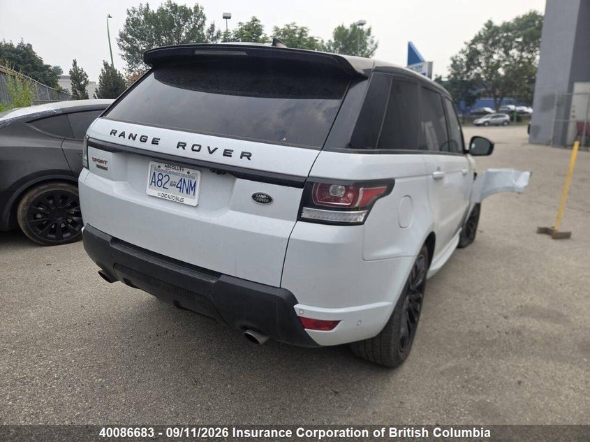 Vin: salwr2fe5ha124620, lot: 30105223, land rover range rover sport sc 20174