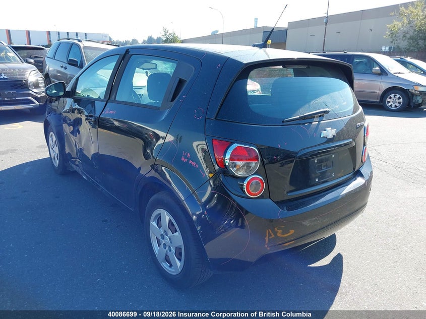 Vin: 1g1ja6eh8d4144292, lot: 30105251, chevrolet sonic 20133