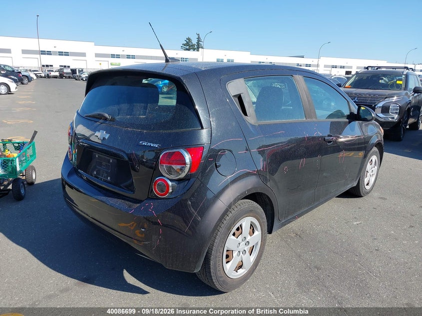 Vin: 1g1ja6eh8d4144292, lot: 30105251, chevrolet sonic 20134
