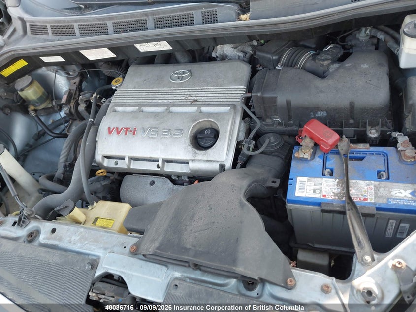2004 TOYOTA SIENNA VAN 3.3L V6 FI DOHC 24V F4