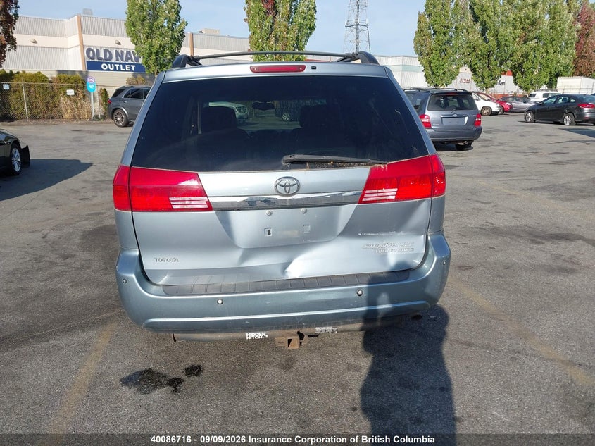 2004 TOYOTA SIENNA VAN 3.3L V6 FI DOHC 24V F4