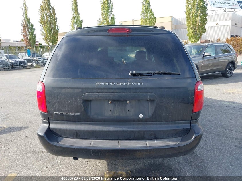 2007 DODGE CARAVAN VAN 3.3L V6 FI OHV F2