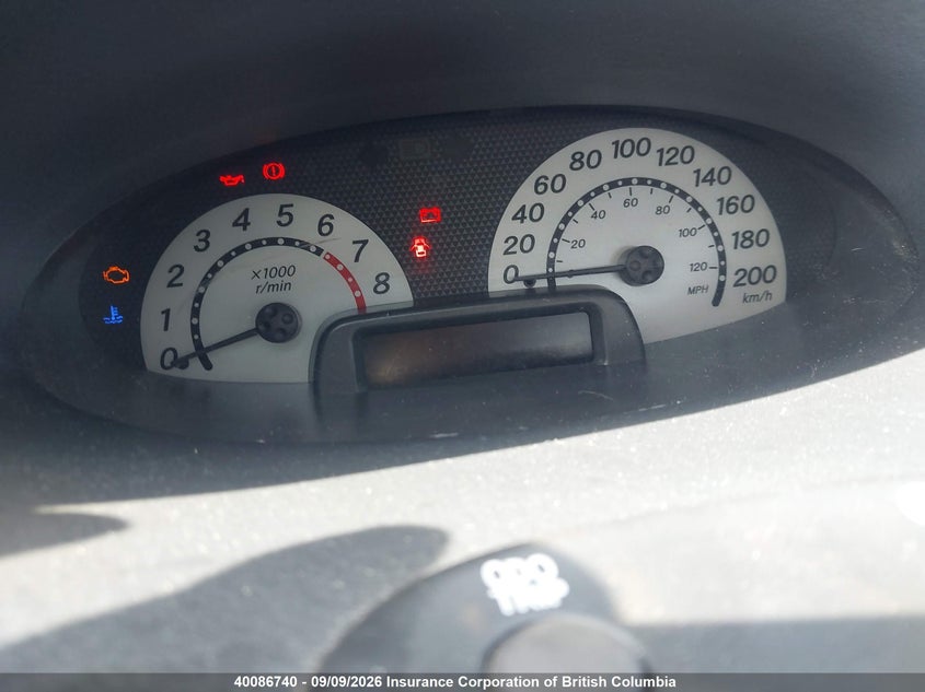2005 TOYOTA ECHO SEDAN 1.5L I4 FI 16V F4