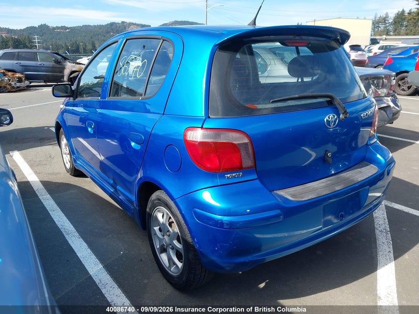 2005 TOYOTA ECHO SEDAN 1.5L I4 FI 16V F4