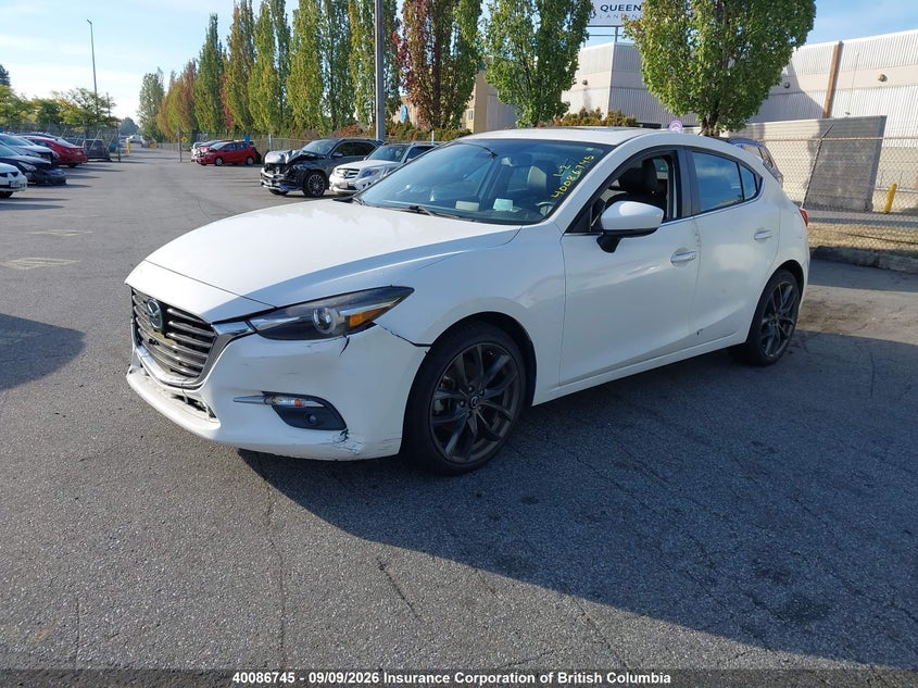 Vin: jm1bn1m37h1137253, lot: 30105316, mazda 3 grand touring 20172