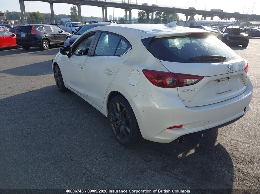 Vin: jm1bn1m37h1137253, lot: 30105316, mazda 3 grand touring 20173