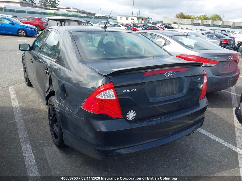 Vin: 3fahp0ha6ar358450, lot: 30105329, ford fusion se 20103