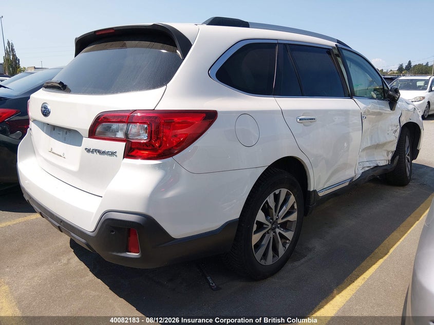Vin: 4s4bsdtc0j3247983, lot: 30105347, subaru outback touring 20184