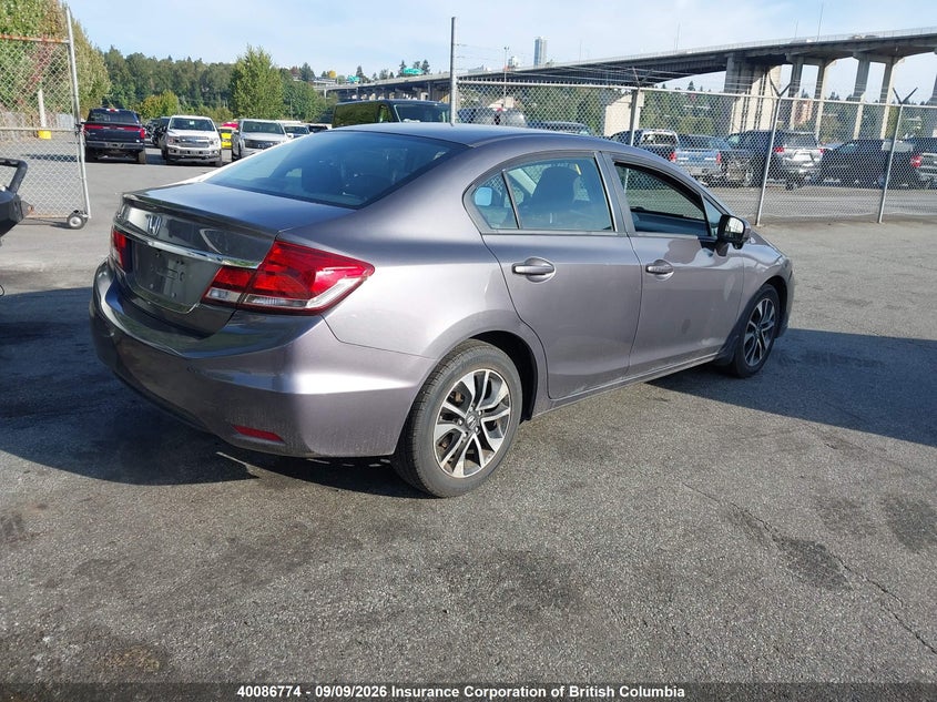 Vin: 2hgfb2e58fh015887, lot: 30105360, honda civic 20154