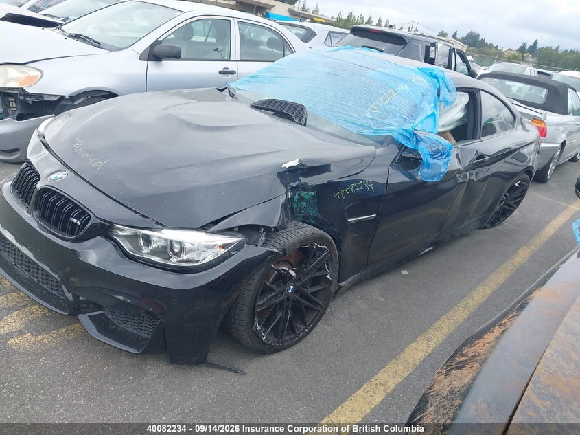 Vin: wbs3r9c53gk337610, lot: 30105367, bmw m4 20162