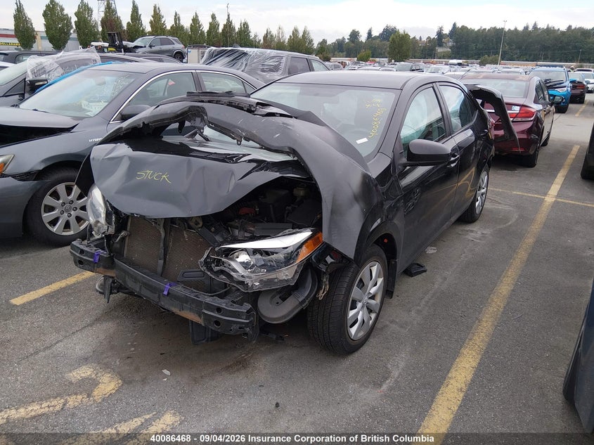 Vin: 2t1burhe5fc468905, lot: 30105378, toyota corolla l/le/le pls/prm/s/s pls 20152