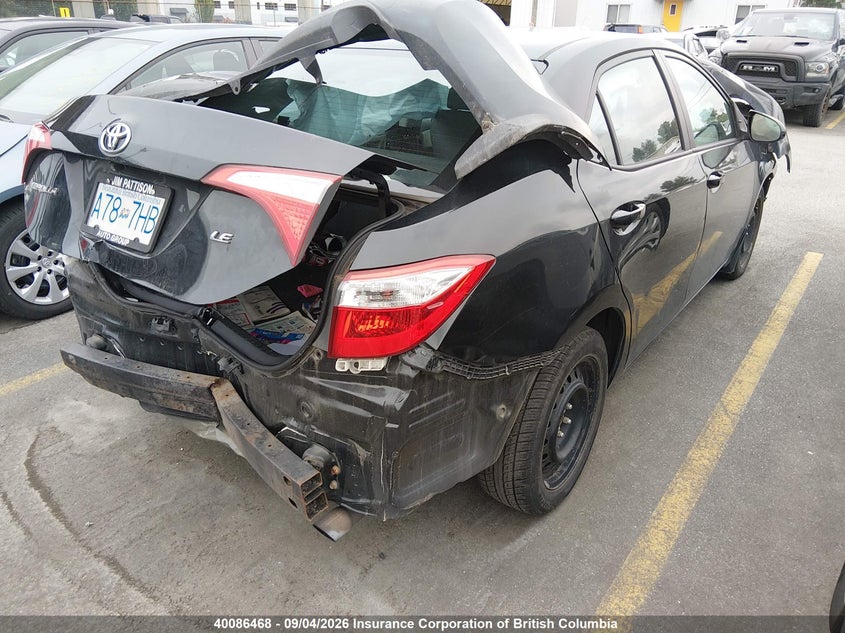 Vin: 2t1burhe5fc468905, lot: 30105378, toyota corolla l/le/le pls/prm/s/s pls 20154