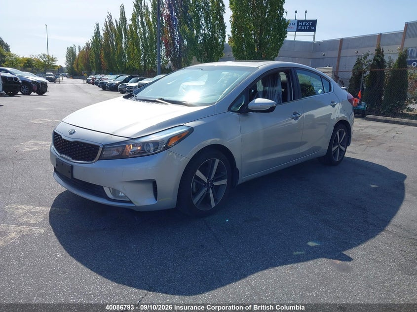 Vin: 3kpfl4a88he052721, lot: 30105387, kia forte 20172