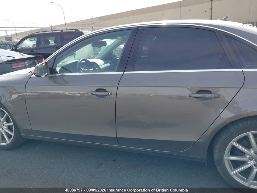 2014 AUDI A4 SEDAN 2.0L I4 FI DOHC 16V NF4