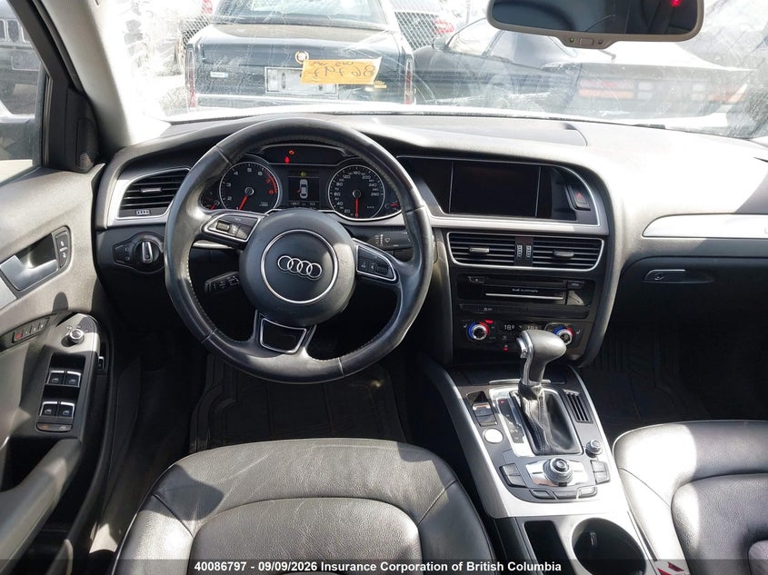 2014 AUDI A4 SEDAN 2.0L I4 FI DOHC 16V NF4