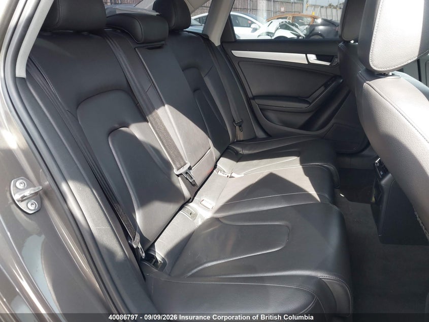2014 AUDI A4 SEDAN 2.0L I4 FI DOHC 16V NF4
