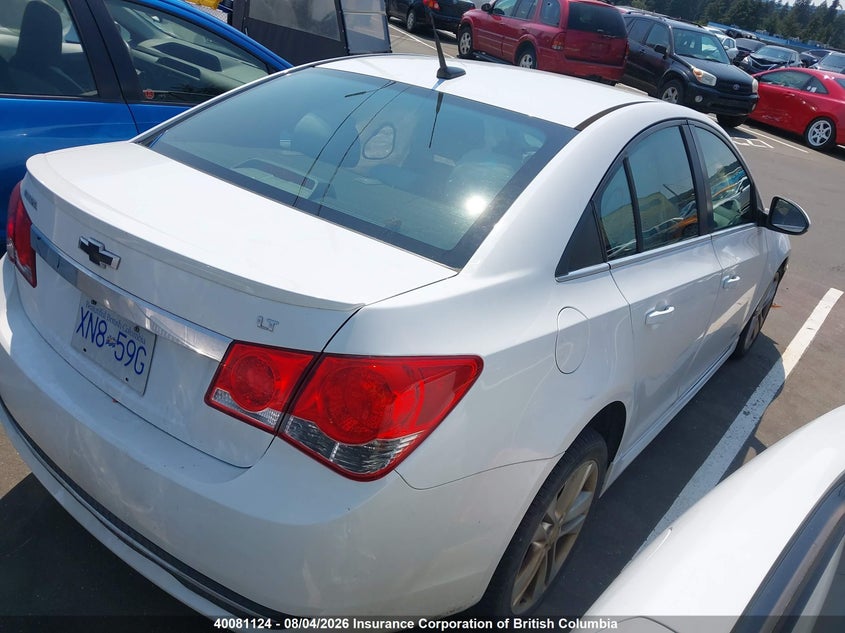 Vin: 1g1pg5s95b7211880, lot: 30105406, chevrolet cruze lt 20114