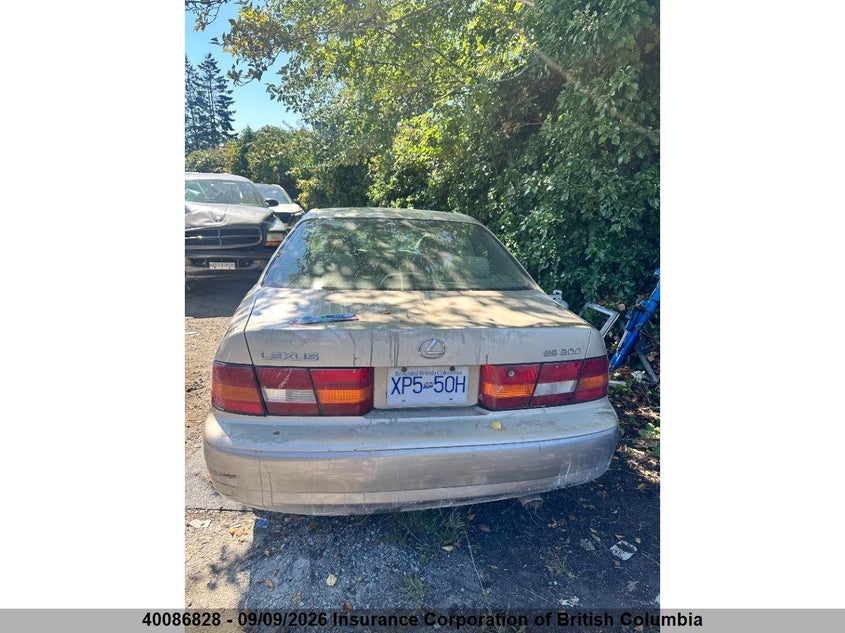 1998 LEXUS ES SEDAN 3.0L V6 FI DOHC F4