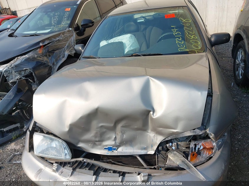 2001 CHEVROLET CAVALIER SEDAN 2.2L I-4 115HP