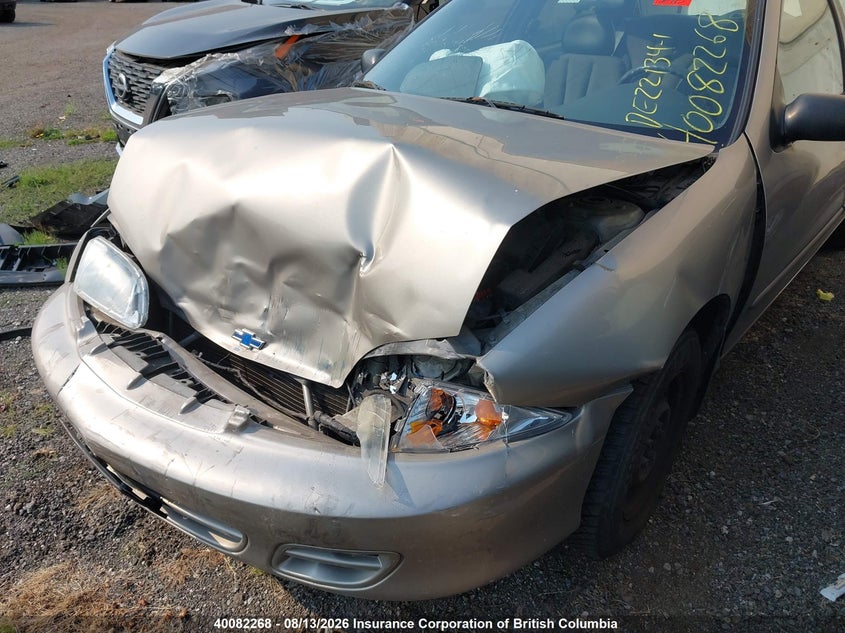 2001 CHEVROLET CAVALIER SEDAN 2.2L I-4 115HP
