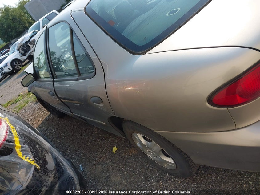 2001 CHEVROLET CAVALIER SEDAN 2.2L I-4 115HP
