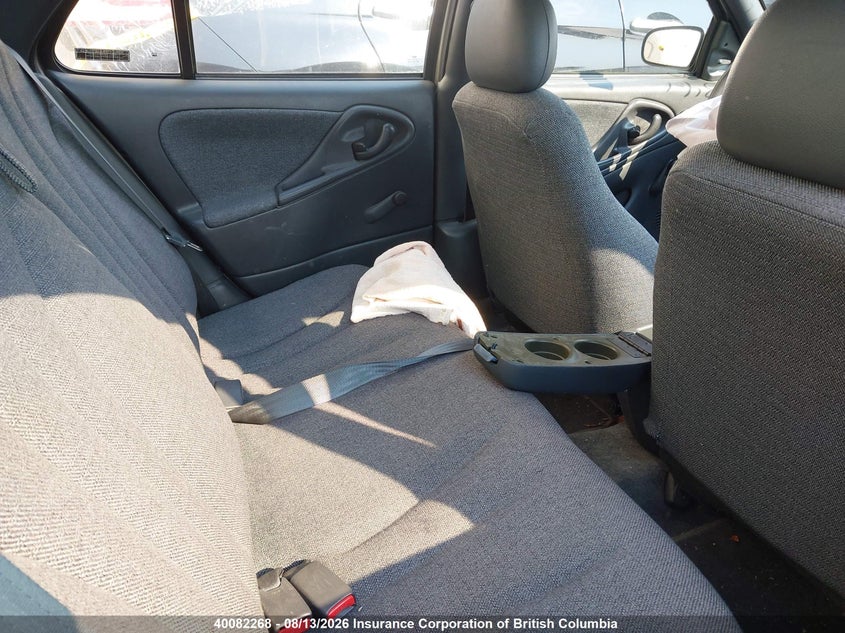 2001 CHEVROLET CAVALIER SEDAN 2.2L I-4 115HP