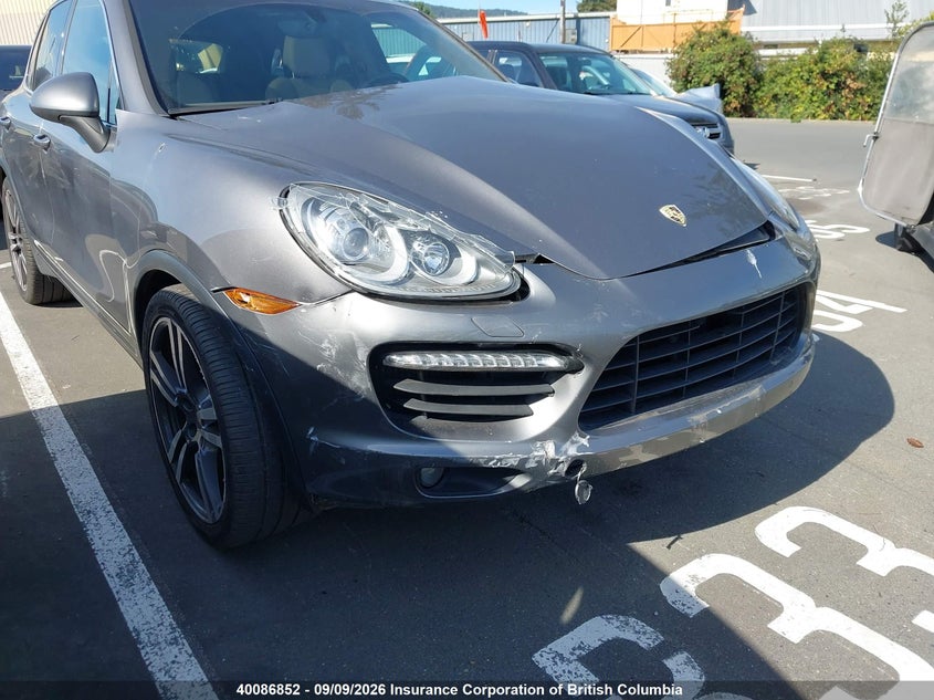 2012 PORSCHE CAYENNE SPORT UTILITY VEHICLE 4.8L V-8 DI, DOHC, VVT, TURBO, PREMIUM , 500HP