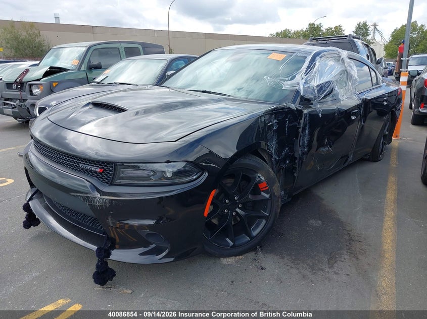 Vin: 2c3cdxhg9mh539640, lot: 30105467, dodge charger gt 20212