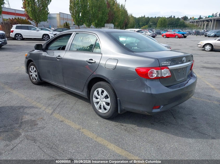 Vin: 2t1bu4eexbc604141, lot: 30105469, toyota corolla s/le 20113